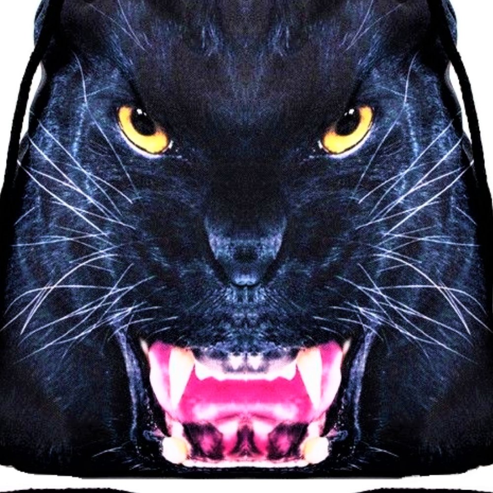 BLACK PANTHER Drawstring Nap Sack - Picture 2 of 2